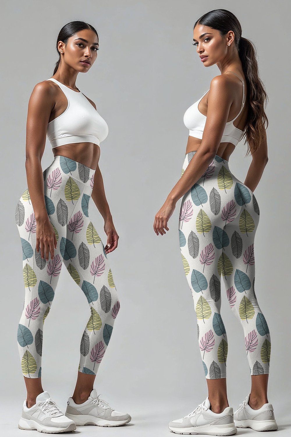 Kadın Desenli Uzun Tayt Model No : 022