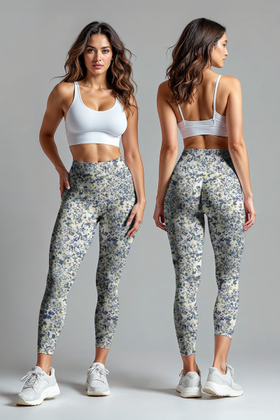 Kadın Desenli Uzun Tayt Model No : 042