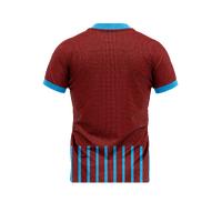 Bordo Mavi V Yaka Çizgili Taraftar Forması