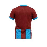 Bordo Mavi V Yaka Çubuklu Taraftar Forması