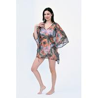 Desenli Kadın Kısa Kimono Model No : 007