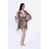 Desenli Kadın Kısa Kimono Model No : 007