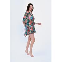 Desenli Kadın Kısa Kimono Model No : 008
