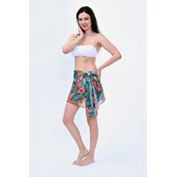 Desenli Kadın Kısa Pareo Model No : 007