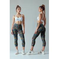 Kadın Desenli Uzun Tayt Model No : 025