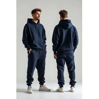 Lacivert Renk Erkek Sweatshirt Hoodie