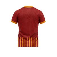 Sarı Kırmızı V Yaka Çizgili Taraftar Forması