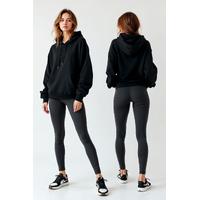 Siyah Renk Kadın Sweatshirt Hoodie